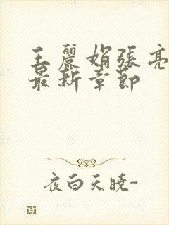 王丽娟张亮张爽最新章节