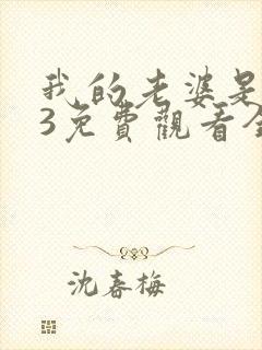 我的老婆是大佬3免费观看全集完整版高清