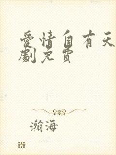 爱情自有天意短剧免费