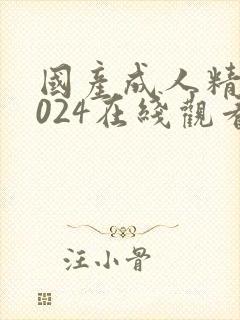 国产成人精品1024在线观看