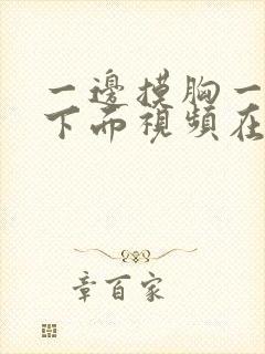 一边摸胸一边亲下面视频在线观看