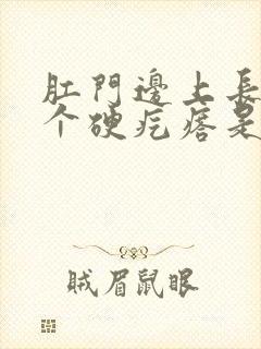 肛门边上长了一个硬疙瘩是怎么回事