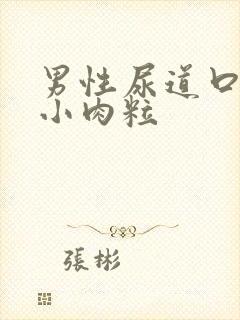 男性尿道口边有小肉粒