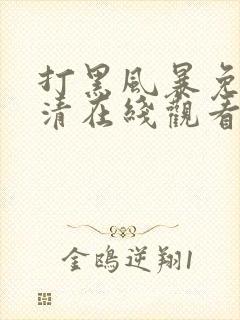 打黑风暴免费高清在线观看电视剧