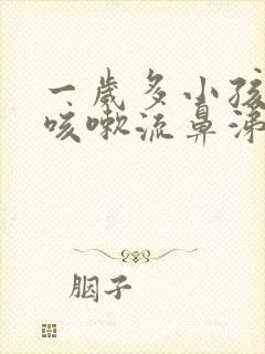 一岁多小孩有点咳嗽流鼻涕怎么办