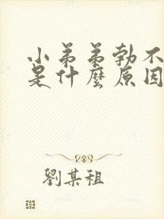 小弟弟勃不起来是什么原因