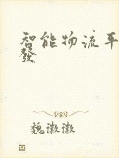 智能物流平台开发