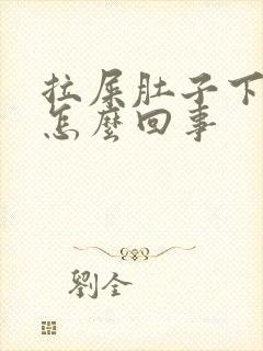 拉屎肚子下坠疼怎么回事