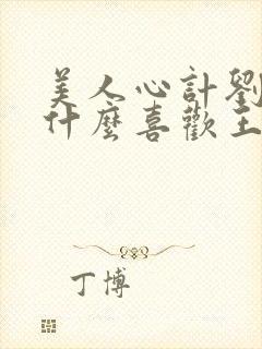 美人心计刘启为什么喜欢王