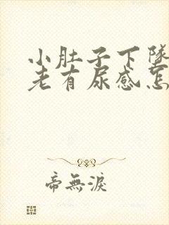 小肚子下坠胀疼老有尿感怎么回事