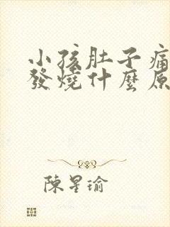 小孩肚子痛呕吐发烧什么原因引起的封面