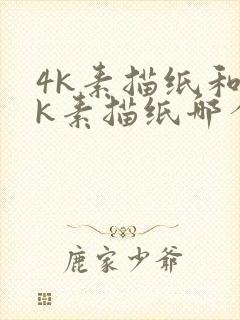 4k素描纸和8k素描纸哪个大