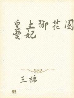 皇上御花园中要爱妃