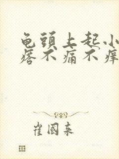 龟头上起小红疙瘩不痛不痒是怎么回事