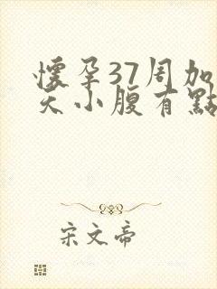 怀孕37周加5天小腹有点隐隐作痛封面