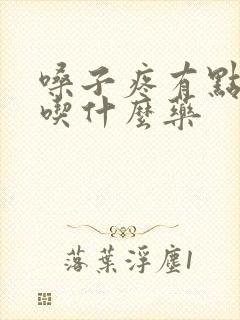 嗓子疼有点发烧吃什么药