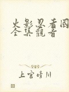 火影忍者国语版全集观看