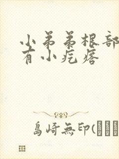 小弟弟根部下面有小疙瘩