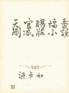 天官赐福番外未删减版小说