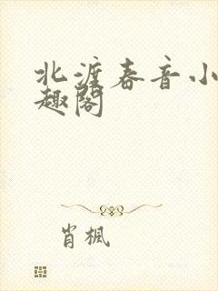 北渡春音小说笔趣阁