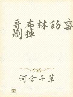 哥布林的窑洞无删掉封面