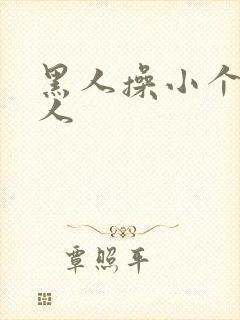 黑人操小个子女人