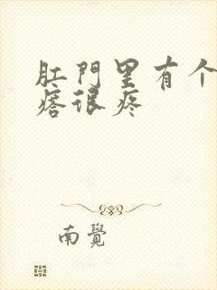 肛门里有个硬疙瘩很疼