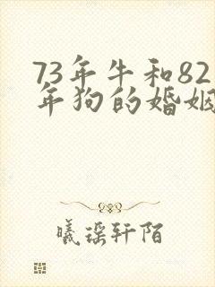 73年牛和82年狗的婚姻怎么样