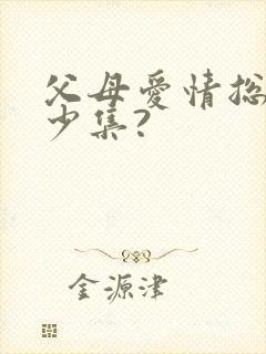 父母爱情总共多少集?