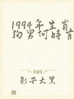 1994年生肖狗男何时有姻缘封面