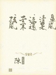 孩子流清鼻涕是风寒还是风热