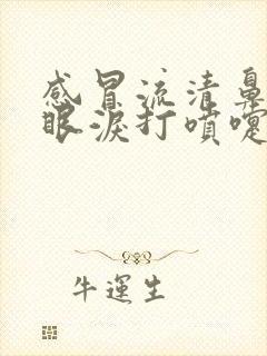 感冒流清鼻涕流眼泪打喷嚏