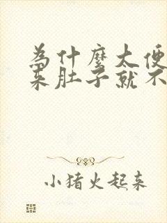 为什么大便拉出来肚子就不疼了