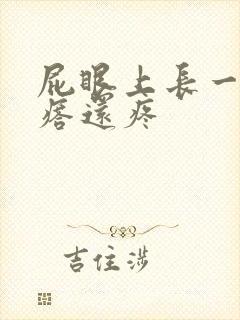 屁眼上长一个疙瘩还疼封面