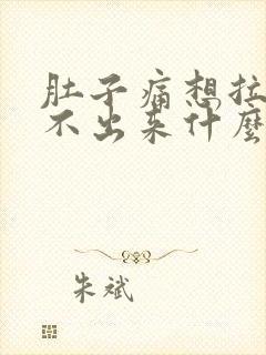 肚子痛想拉又拉不出来什么原因