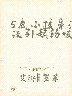 5岁小孩鼻涕倒流引起的咳嗽有什么药