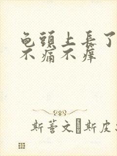 龟头上长了肉粒不痛不痒封面