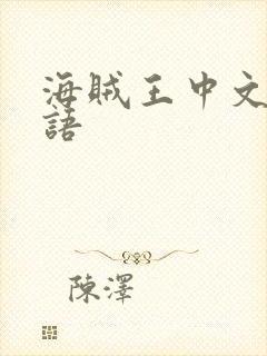 海贼王中文版国语