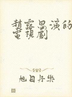 赵露思演的现代电视剧