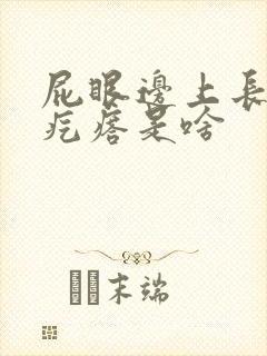 屁眼边上长个硬疙瘩是啥