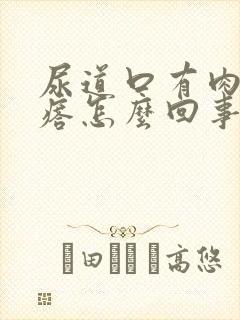 尿道口有肉色疙瘩怎么回事