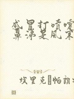 感冒打喷嚏流清鼻涕是风寒还是风热