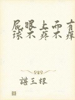 屁眼上面有个肉球不疼不痒