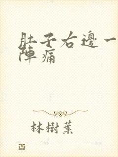 肚子右边一阵一阵痛