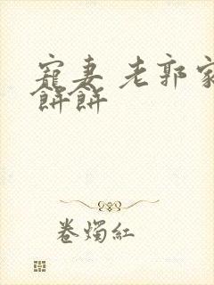 宠妻 老郭家的饼饼