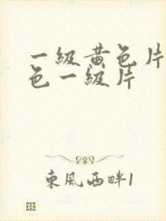 一级黄色片,黄色一级片
