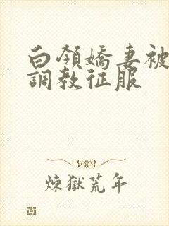 白领娇妻被老板调教征服