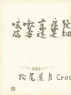 咳嗽有痰发烧是病毒还是细菌