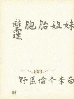 双胞胎姐妹的命运