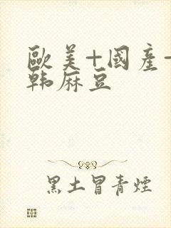 欧美+国产+日韩麻豆